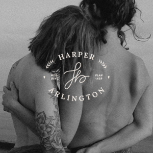 Création de l'identité visuelle pour une wedding planner inclusive Harper Arlington